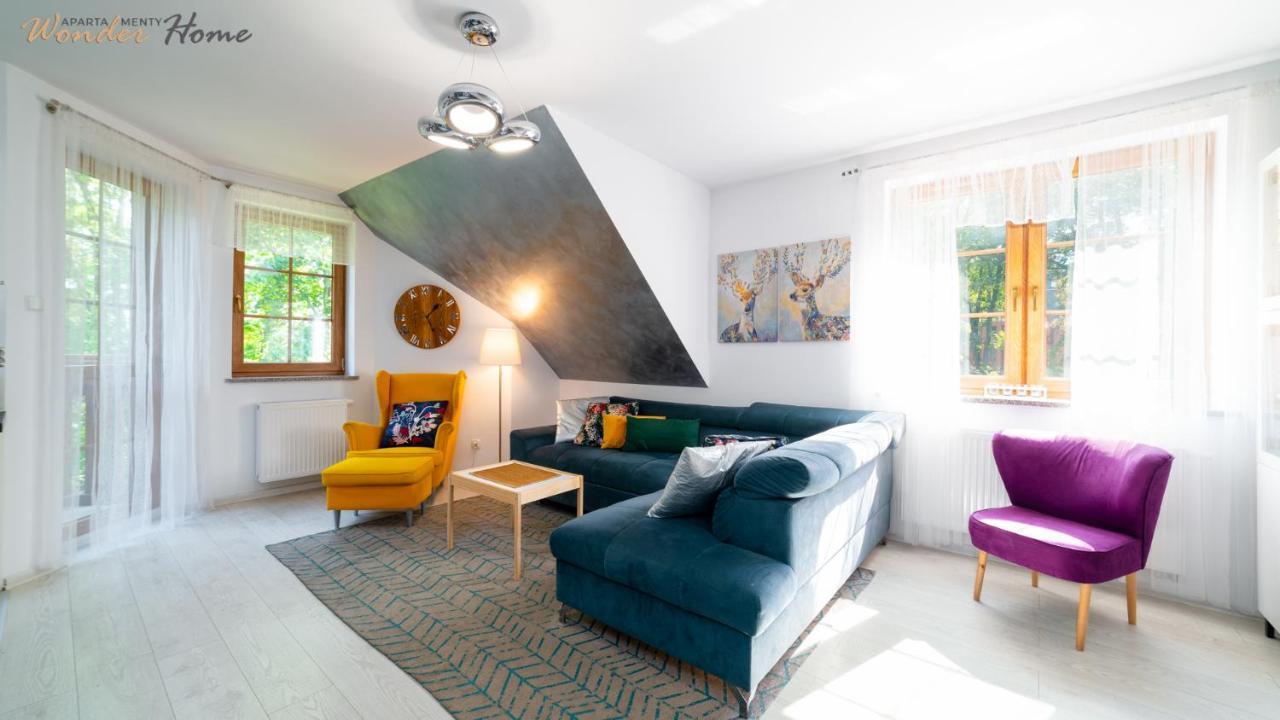 Wonder Home - Apartamenty Lesny Dom Z Balkonami, Niedaleko Centrum, W Cichej Okolicy Karpacz Bagian luar foto
