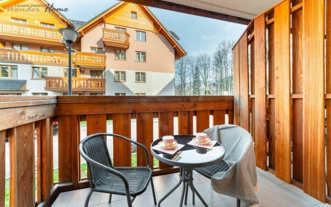 Wonder Home - Apartamenty Lesny Dom Z Balkonami, Niedaleko Centrum, W Cichej Okolicy Karpacz Bagian luar foto